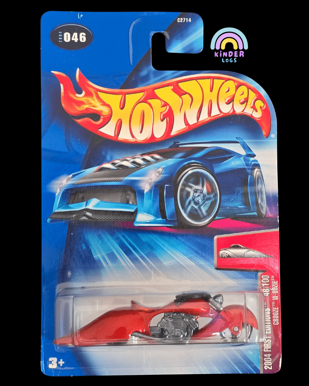 Hot Wheels Crooze W - Oozie - Collector No. 046 - Kinder Logs