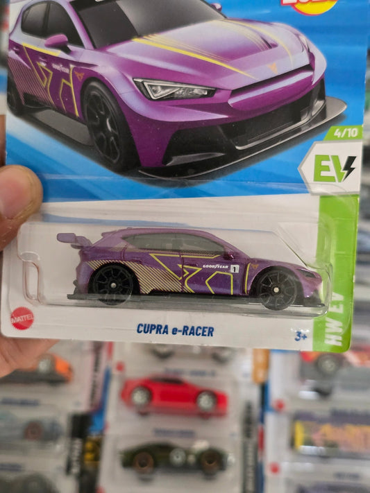 Hot Wheels CUPRA e - RACER - Purple (Imported) - Kinder Logs