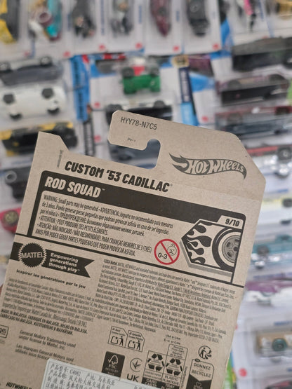 Hot Wheels Custom 1953 Cadillac (Imported) - Kinder Logs