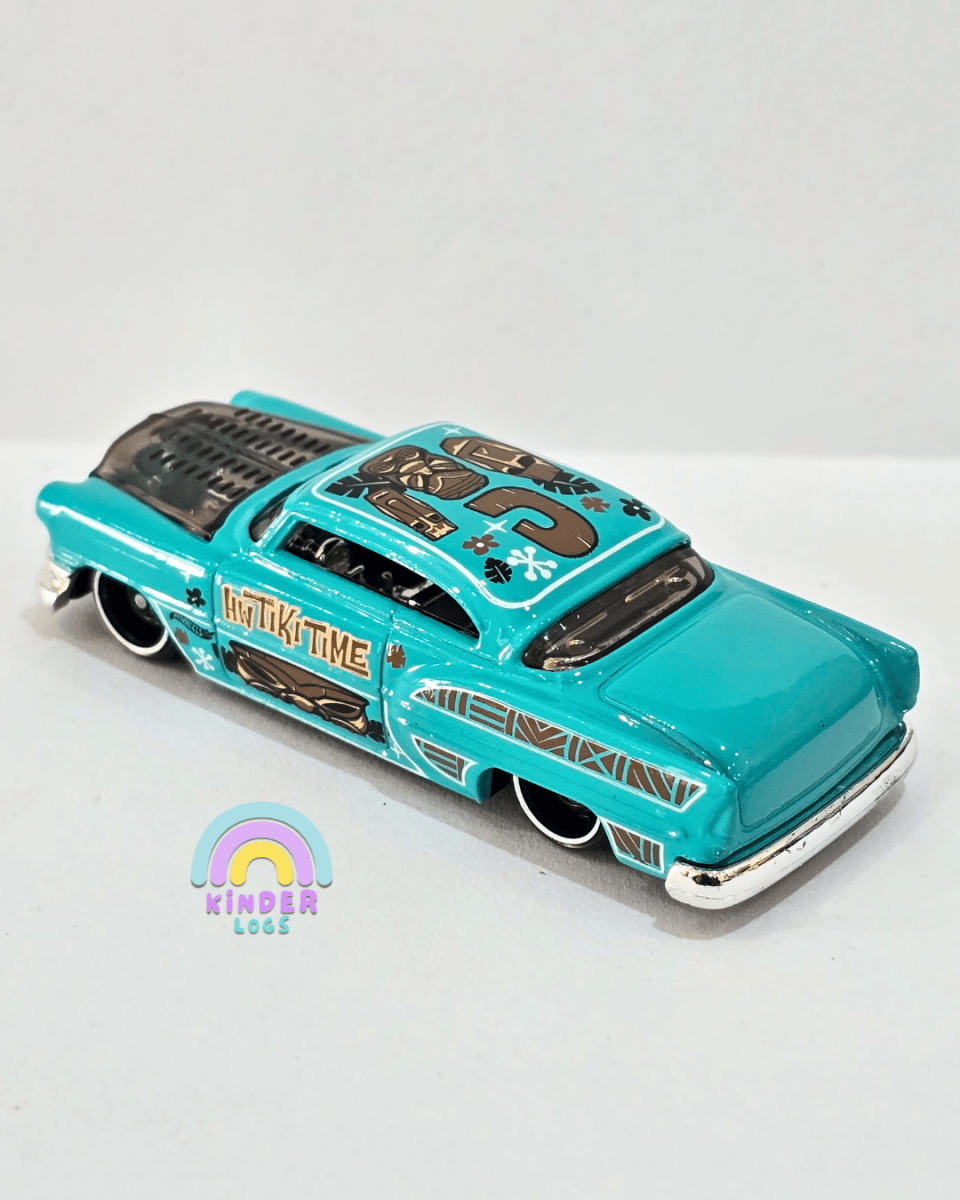 Hot Wheels Custom 1953 Chevy - Teal (Uncarded) - Kinder Logs