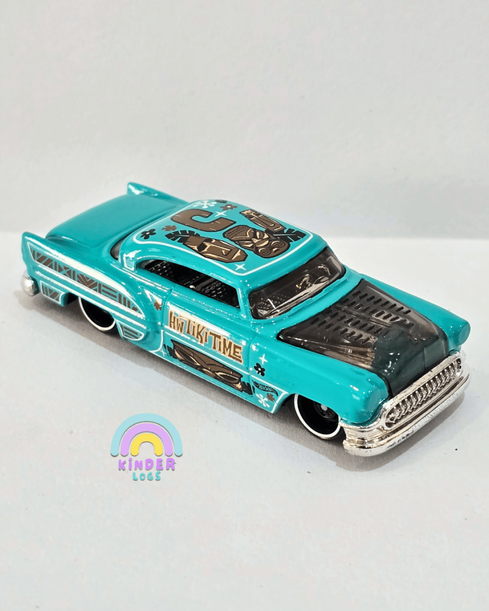 Hot Wheels Custom 1953 Chevy - Teal (Uncarded) - Kinder Logs