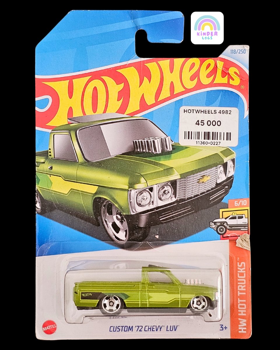 Hot Wheels Custom 1972 Chevy LUV - Kinder Logs