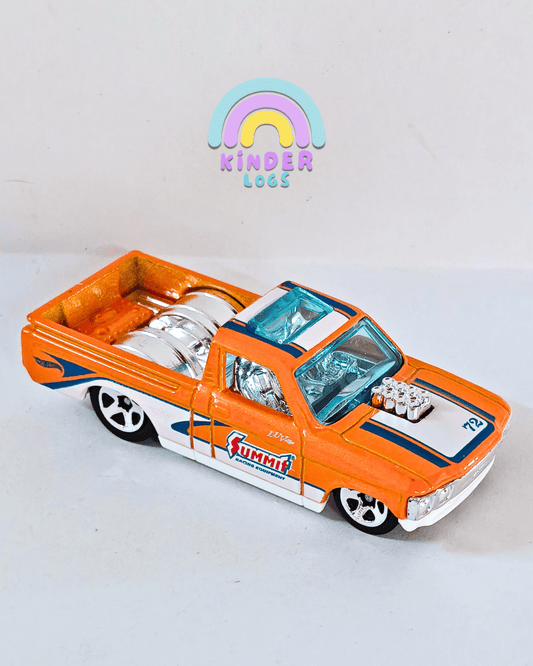 Hot Wheels Custom 1972 Chevy LUV - Orange (Uncarded - New) - Kinder Logs