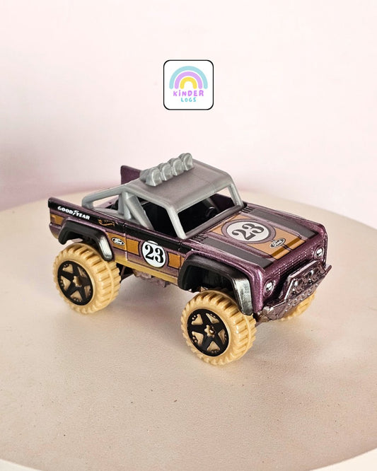 Hot Wheels Custom Ford Bronco (Uncarded) - Kinder Logs