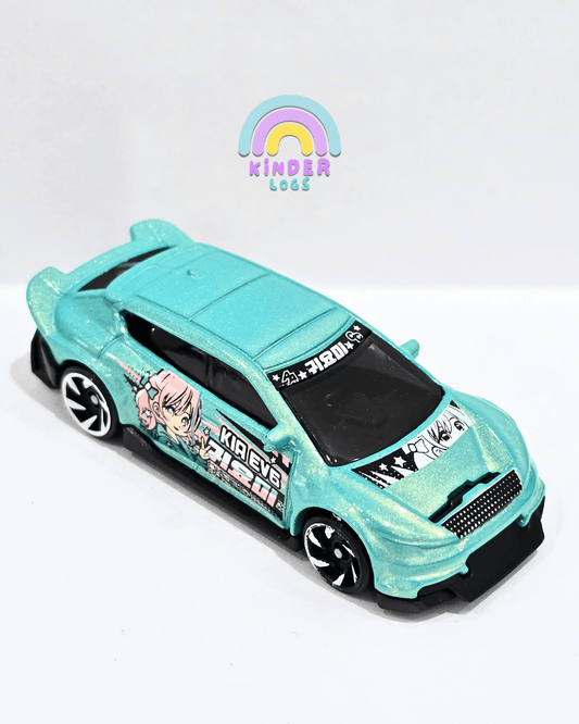 Hot Wheels Custom Kia EV6 (Uncarded) - Kinder Logs