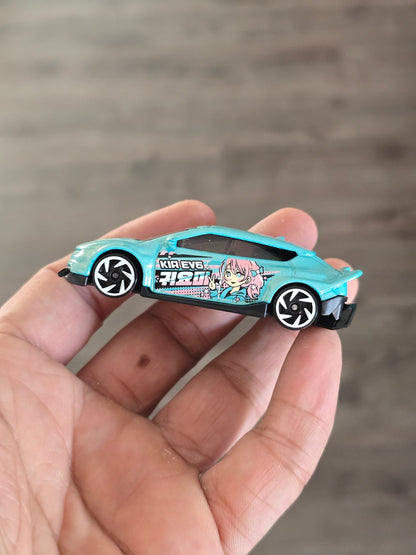 Hot Wheels Custom Kia EV6 (Uncarded - New) - Kinder Logs