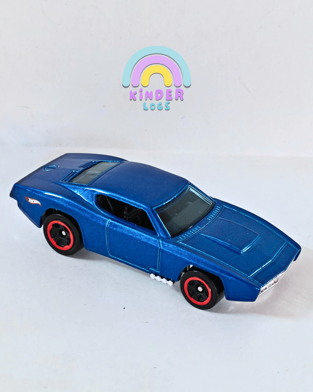Hot Wheels Custom Otto - Blue (Uncarded - New) - Kinder Logs
