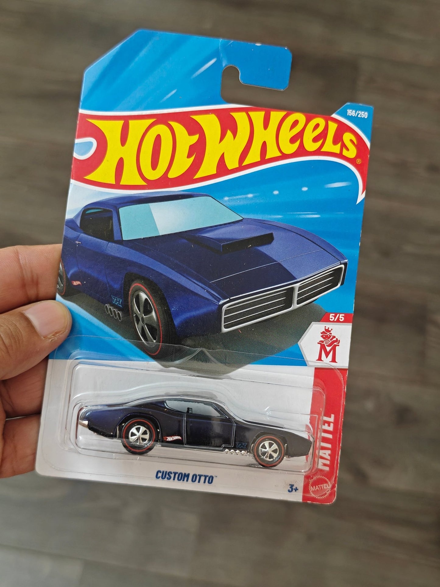 Hot Wheels Custom Otto Super Treasure Hunt (STH) - Kinder Logs