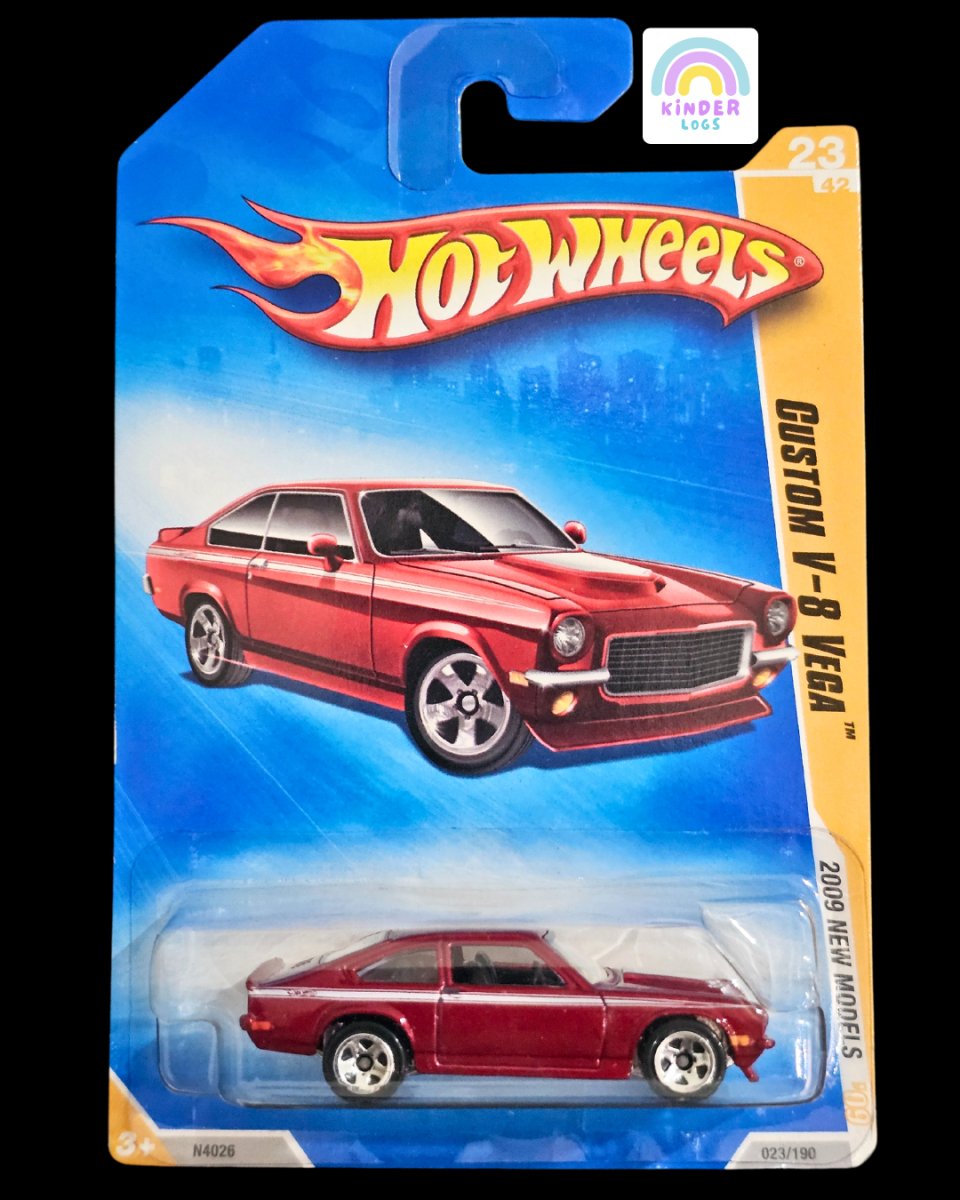 Hot Wheels Custom V8 Vega Muscle Car - Kinder Logs