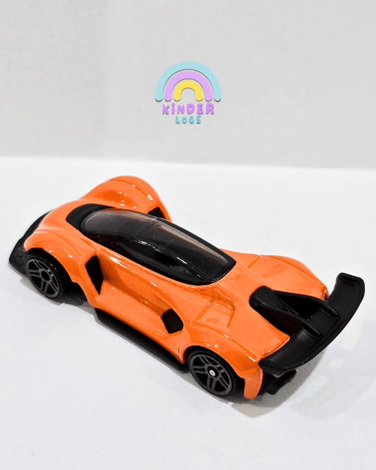 Hot Wheels CZinger 21C - Orange (Uncarded) - Kinder Logs