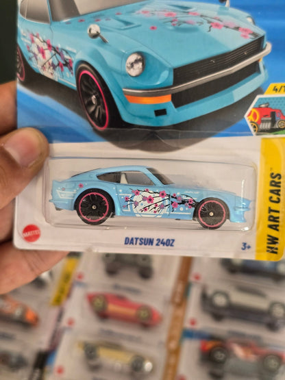 Hot Wheels Datsun 240Z Art Car (Imported) - Kinder Logs