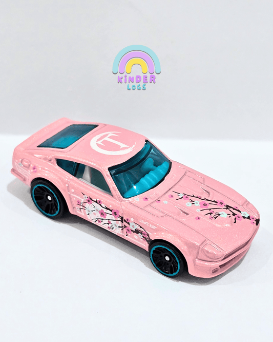 Hot Wheels Datsun 240Z Cherry Blossom - Pink (Uncarded) - Kinder Logs