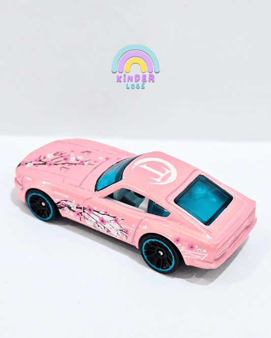 Hot Wheels Datsun 240Z Cherry Blossom - Pink (Uncarded) - Kinder Logs