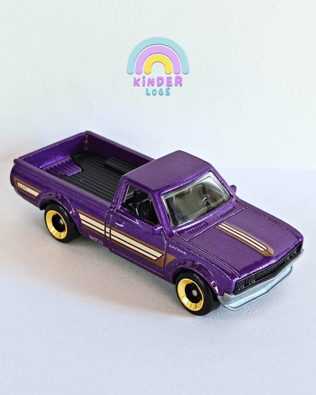 Hot Wheels Datsun 620 - Purple (Uncarded - New) - Kinder Logs