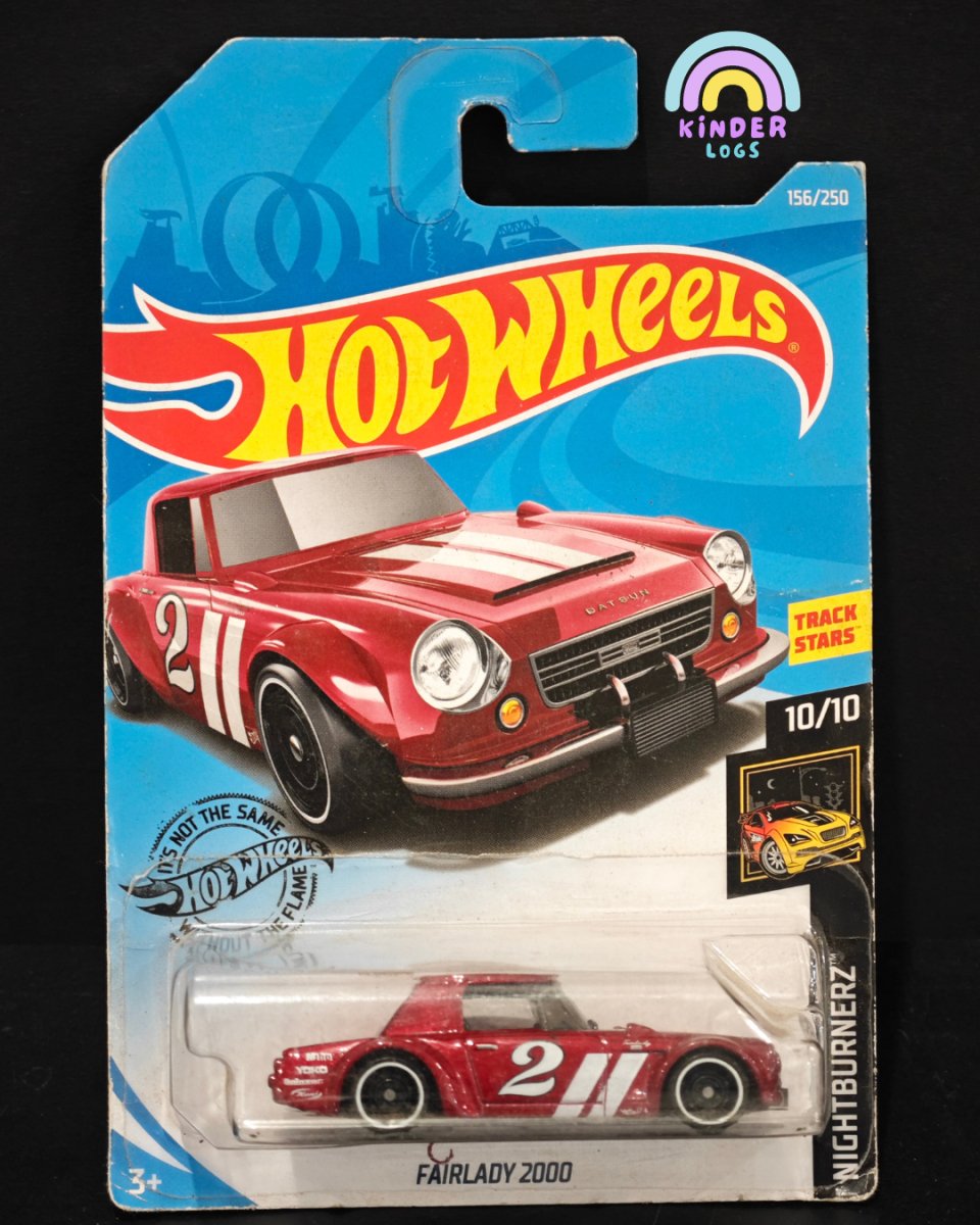 Voiture Miniature Hot Wheels 1/64 - Datsun Fairlady 2000 Verte, Série Mainlines, Neuve