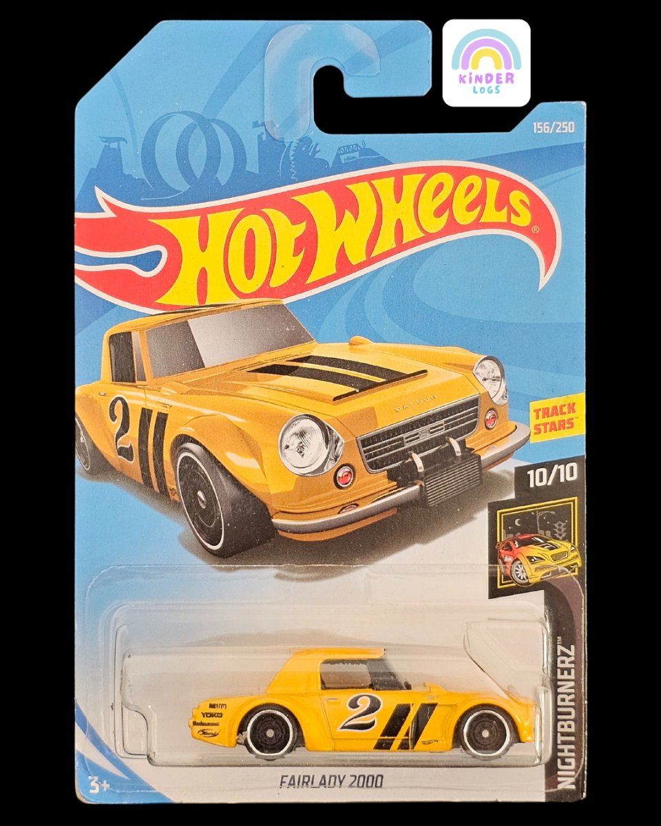 Hot Wheels Datsun Fairlady 2000 - Yellow Color - Kinder Logs