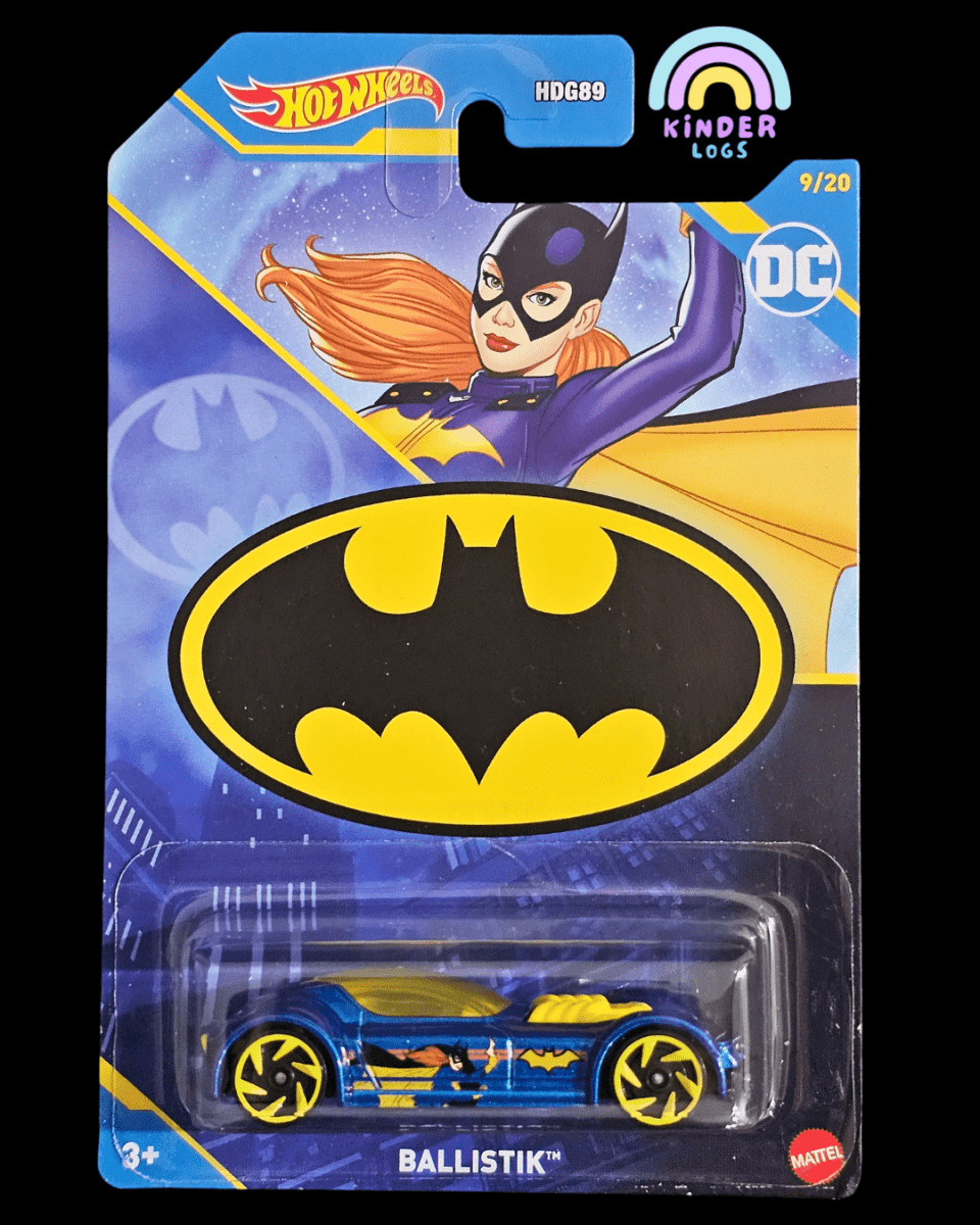 Hot Wheels DC Batgirl Car "Ballistik" - Kinder Logs