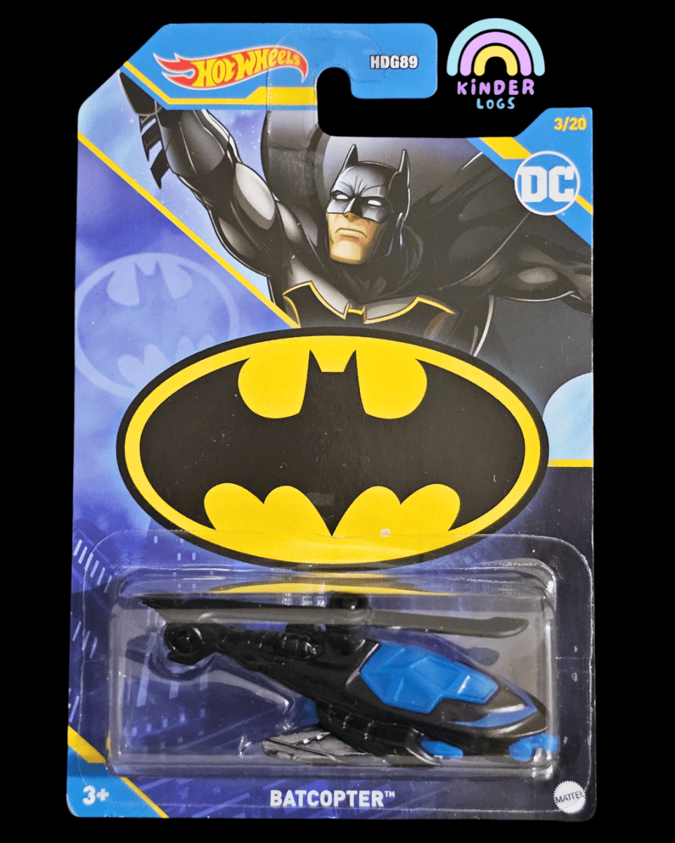 Hot Wheels DC Batman Batcopter (HDG89) - Kinder Logs