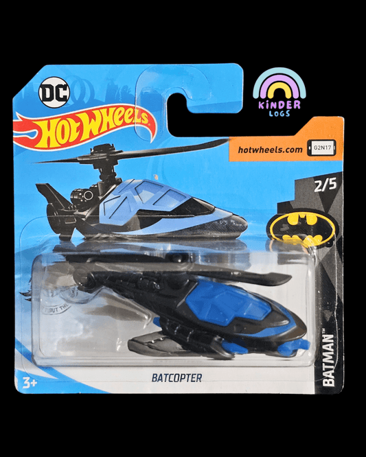 Hot Wheels DC Batman Batcopter (Short Card) - Kinder Logs