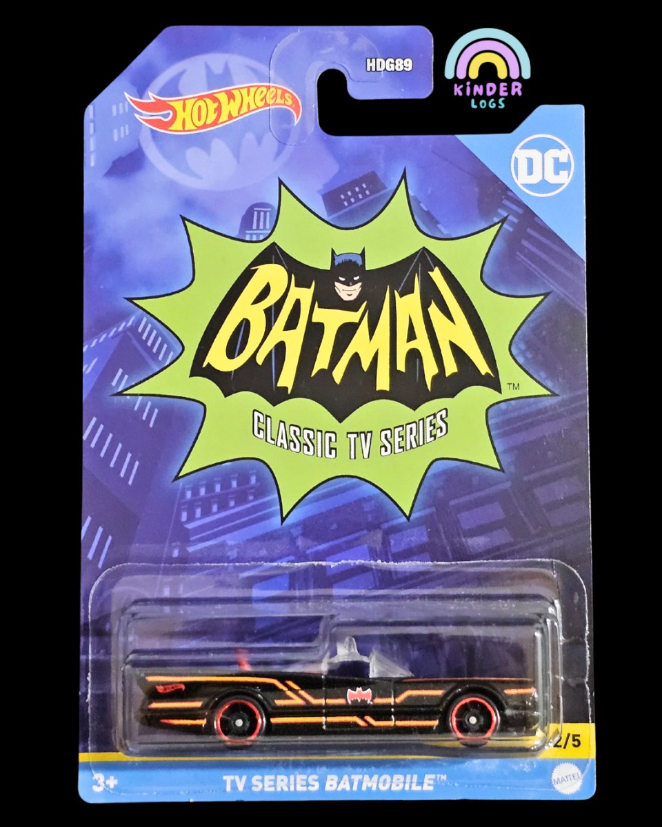 Hot Wheels DC Batman TV Series Batmobile (Blue Art Card) - Buy At ...