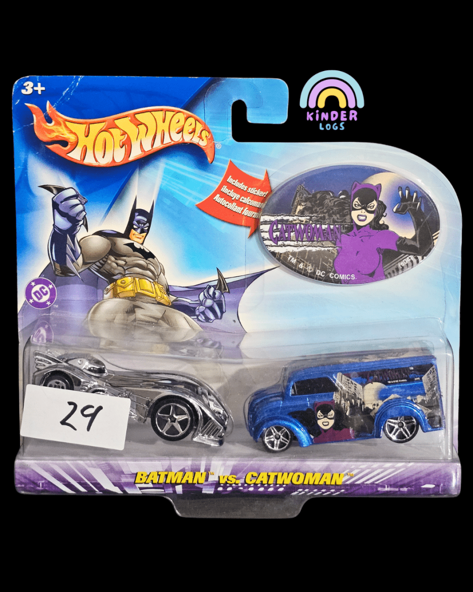 Hot Wheels DC Batman vs Catwoman - Kinder Logs