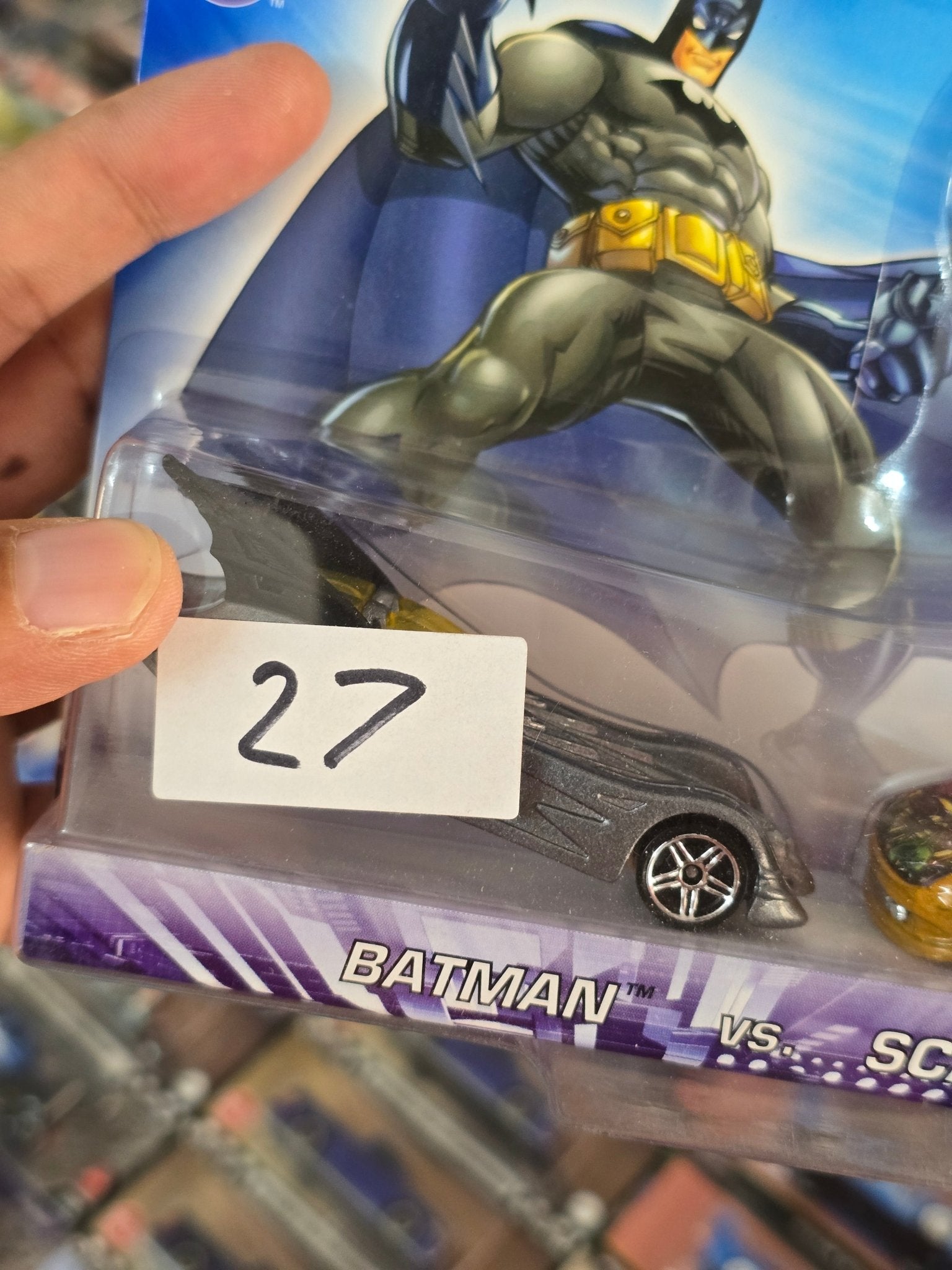 Hot Wheels DC Batman vs Scarecrow - Kinder Logs