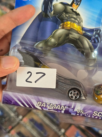 Hot Wheels DC Batman vs Scarecrow - Kinder Logs