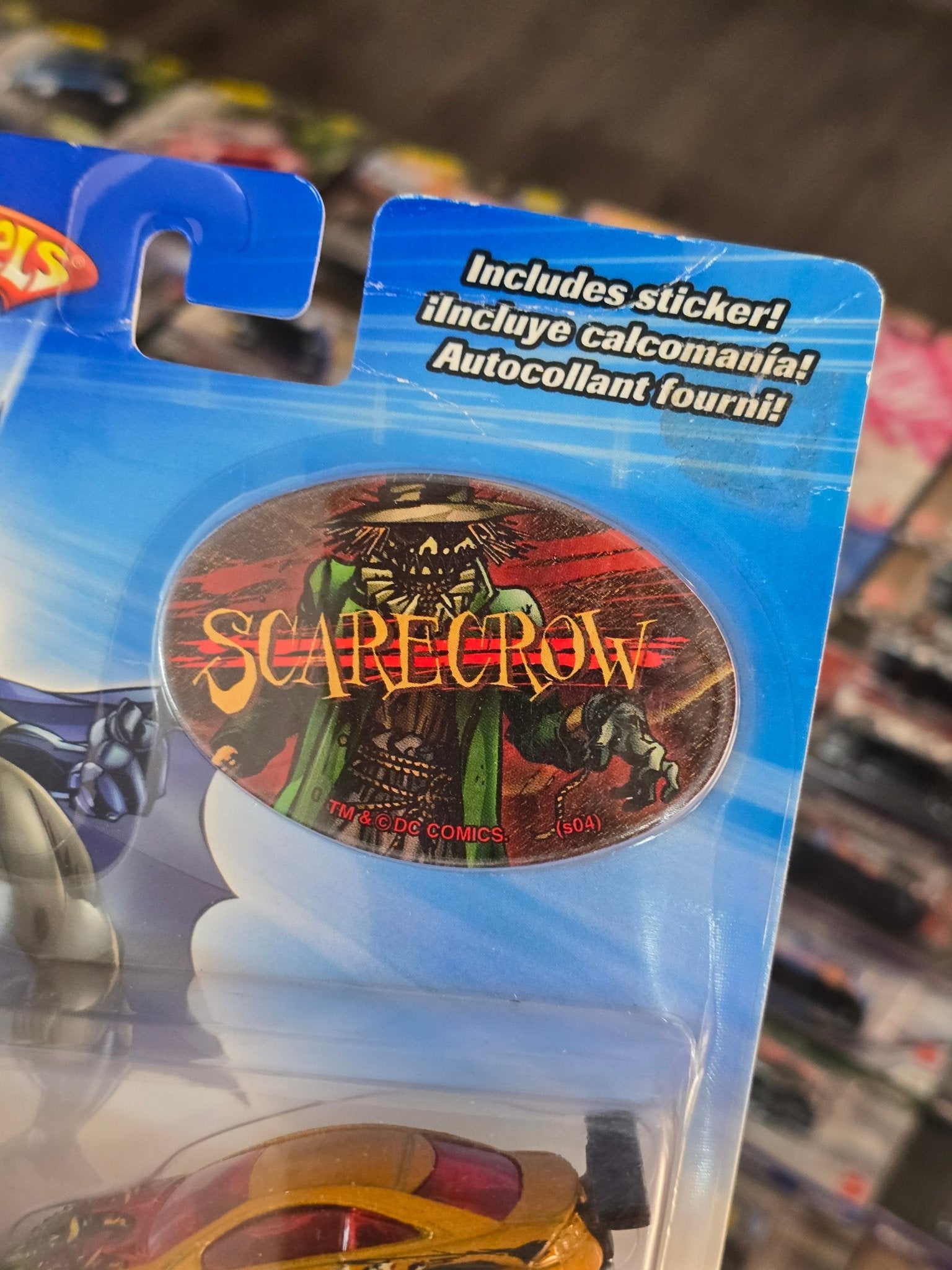 Hot Wheels DC Batman vs Scarecrow - Kinder Logs