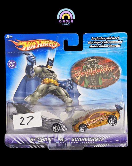 Hot Wheels DC Batman vs Scarecrow - Kinder Logs