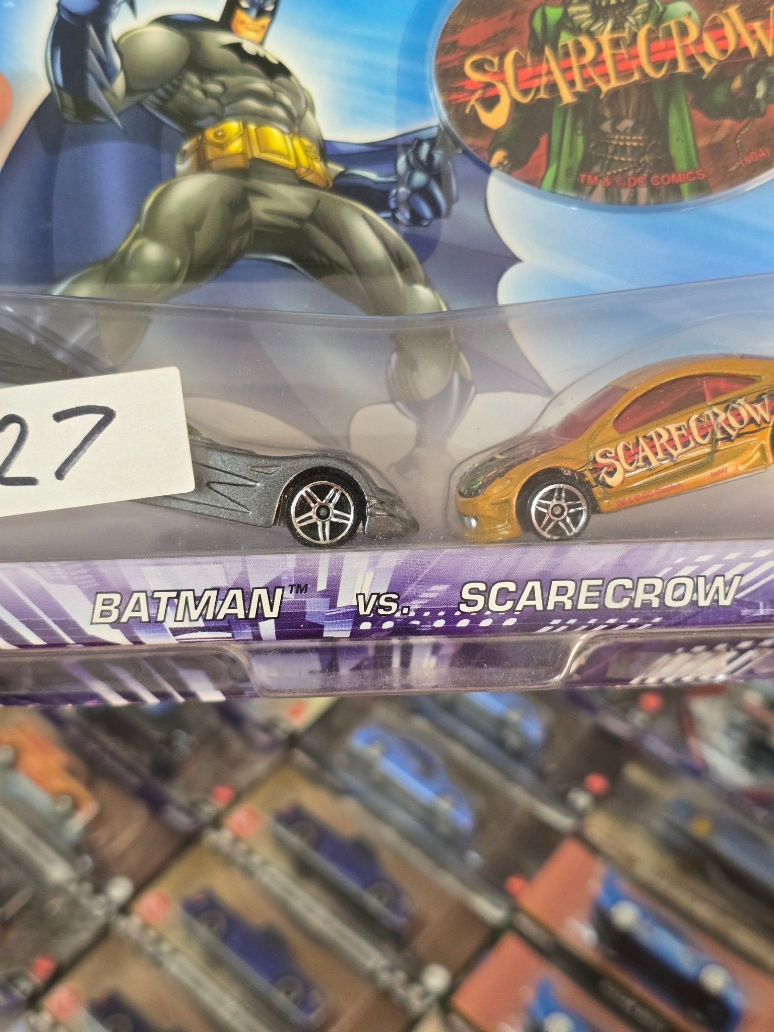 Hot Wheels DC Batman vs Scarecrow - Kinder Logs
