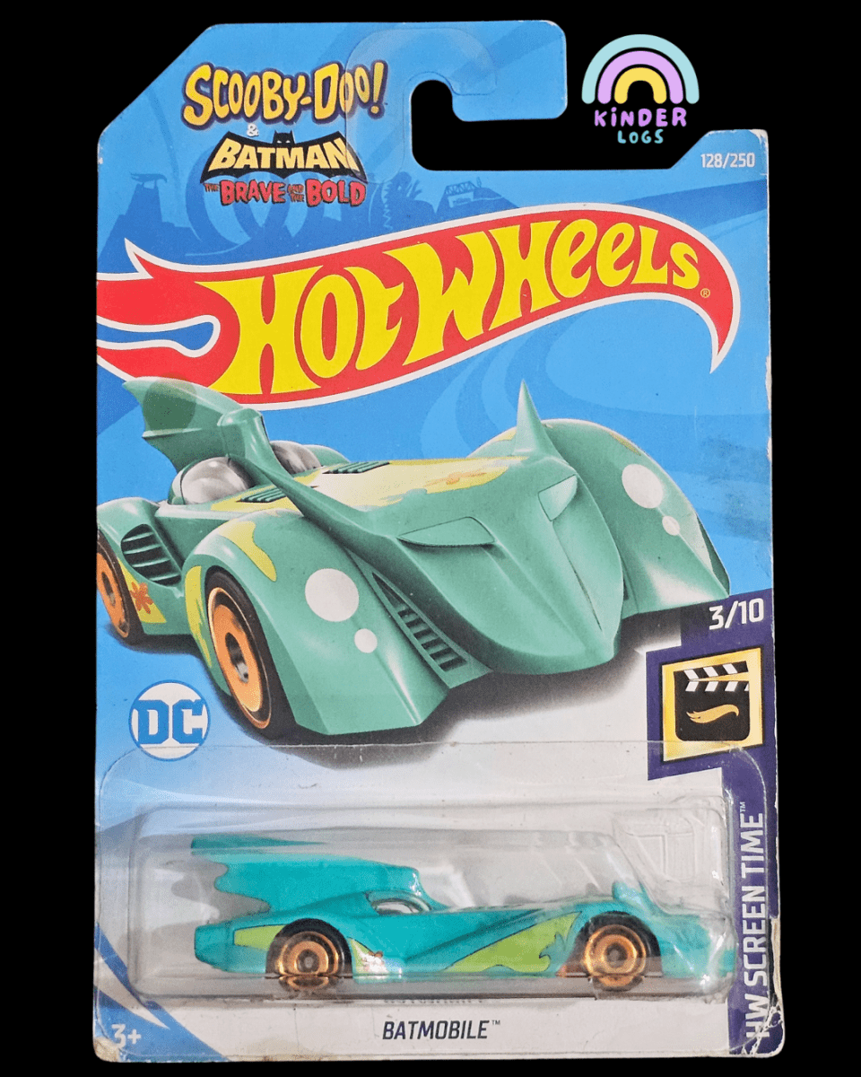 Hot Wheels DC Batmobile - Batman & Scooby - Doo! - Kinder Logs