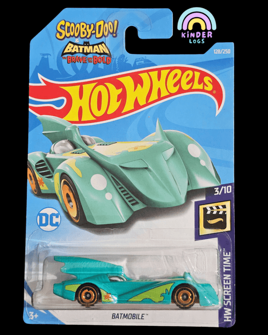 Hot Wheels DC Batmobile - Batman & Scooby - Doo! (Imported) - Kinder Logs