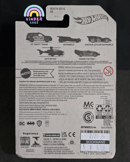 Hot Wheels DC Batmobile - Superman Batman Series (Imported) - Kinder Logs