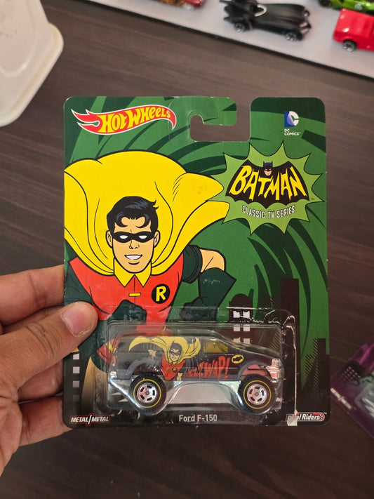 Hot Wheels DC Comics Batman & Robin Ford F - 150 (Imported) - Kinder Logs