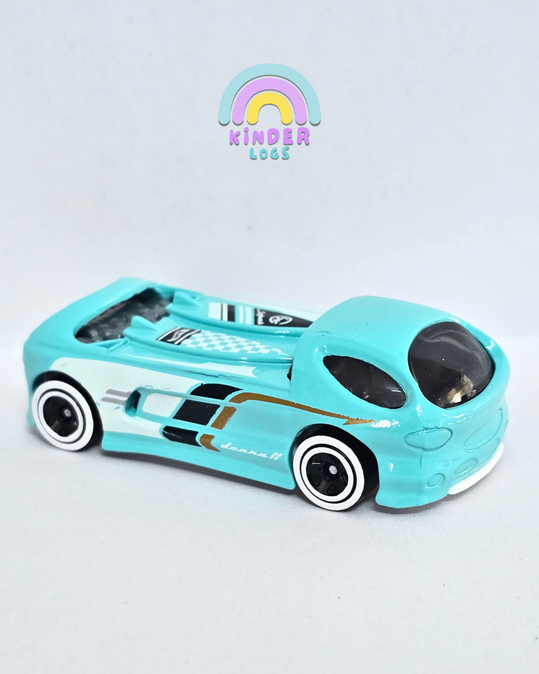 Hot Wheels Deora II - Turquoise (Uncarded - New) - Kinder Logs