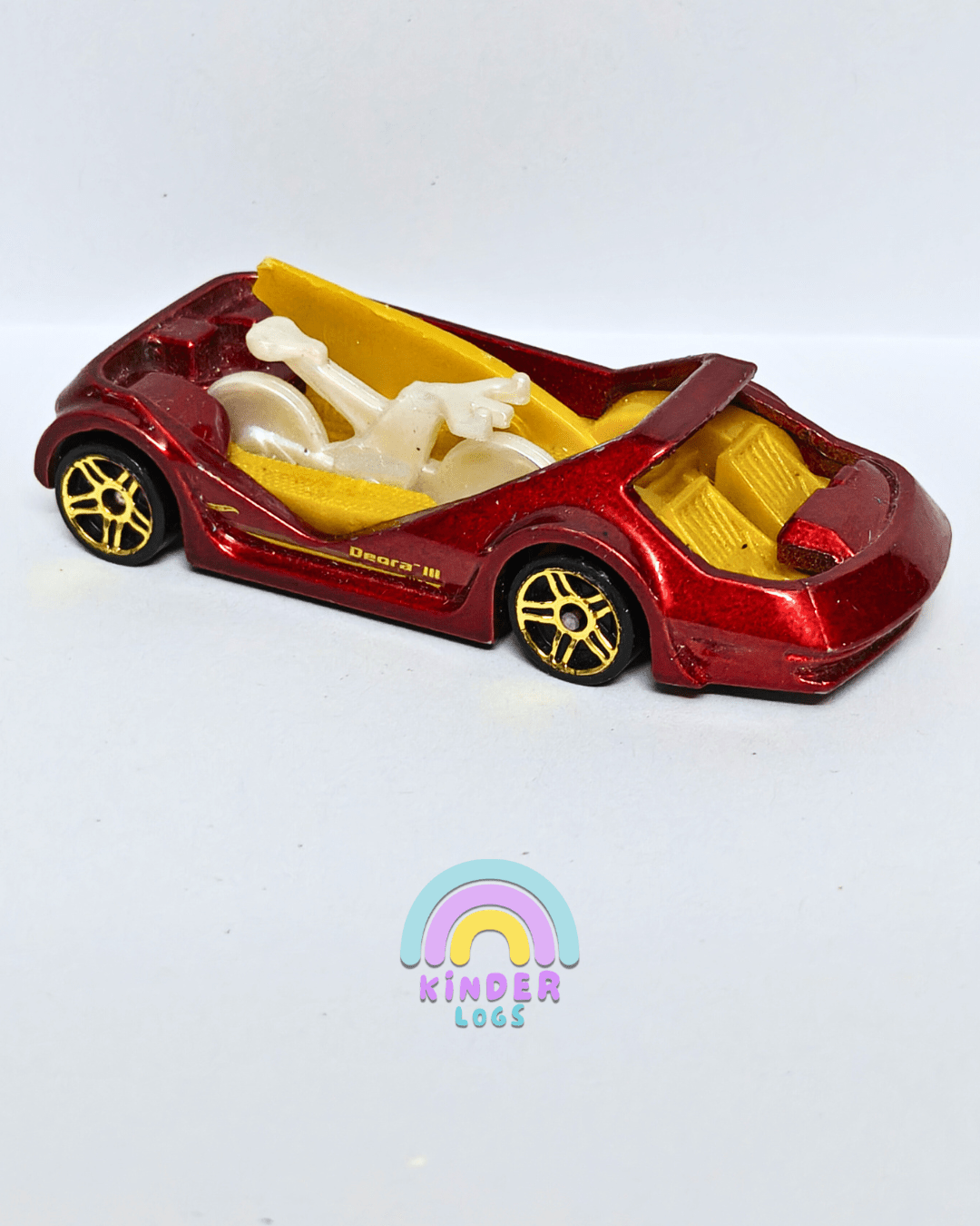 Hot Wheels Deora III - Red (Pre - Owned Car) - Kinder Logs