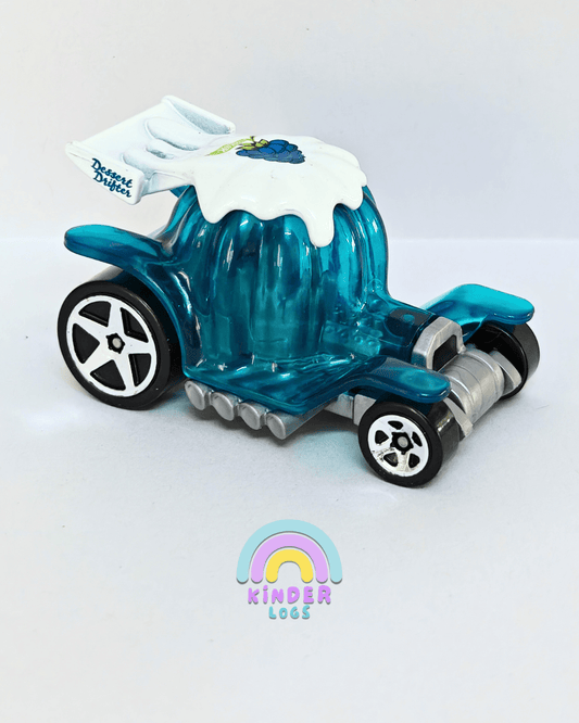 Hot Wheels Dessert Drifter - Blue (Uncarded - New) - Kinder Logs