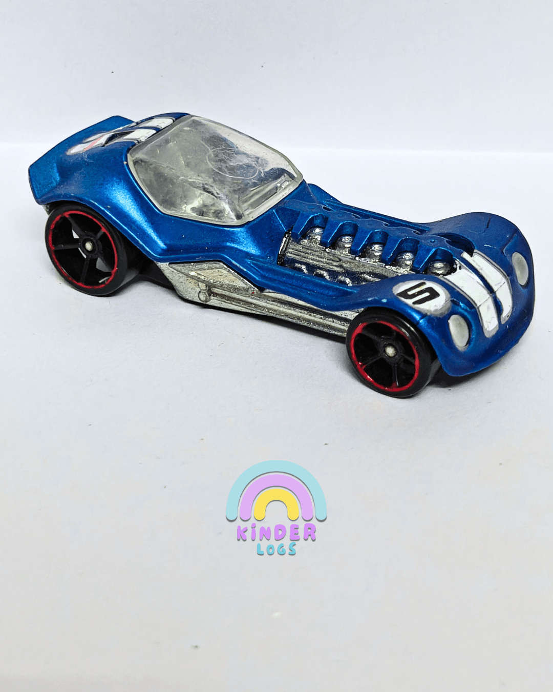 Hot Wheels Dieselboy - Blue (Pre - Owned Car) - Kinder Logs