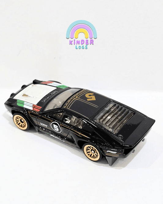 Hot Wheels Dimachinni Veloce - Black (Uncarded) - Kinder Logs