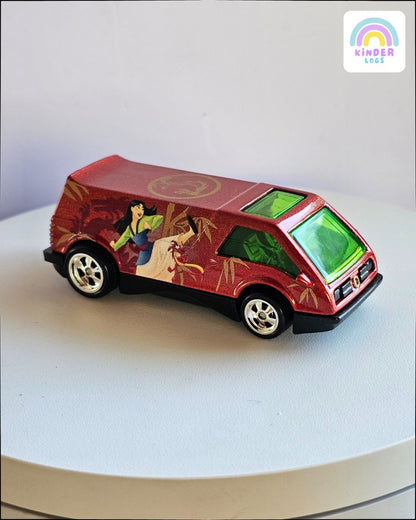 Hot Wheels Disney Pop Culture Mulan Van (Uncarded) - Kinder Logs