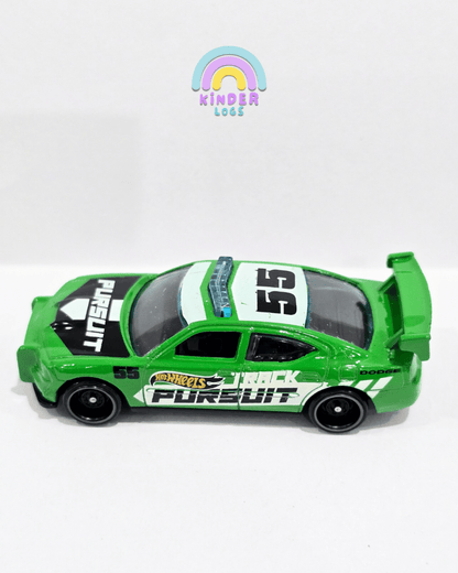 Hot Wheels Dodge Charger Drift - Green (Uncarded) - Kinder Logs