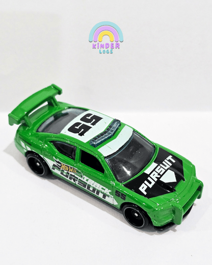 Hot Wheels Dodge Charger Drift - Green (Uncarded) - Kinder Logs