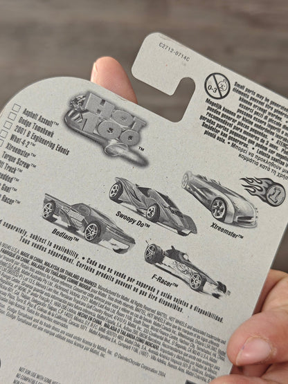 Hot Wheels Dodge Tomahawk - Collector No. 080 (Rare 2004 Card) - Kinder Logs
