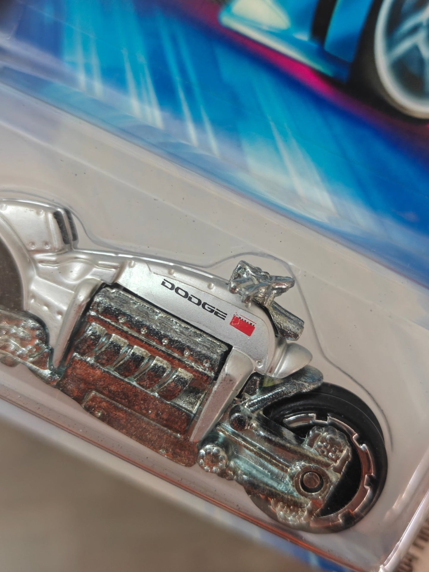 Hot Wheels Dodge Tomahawk - Collector No. 080 (Rare 2004 Card) - Kinder Logs