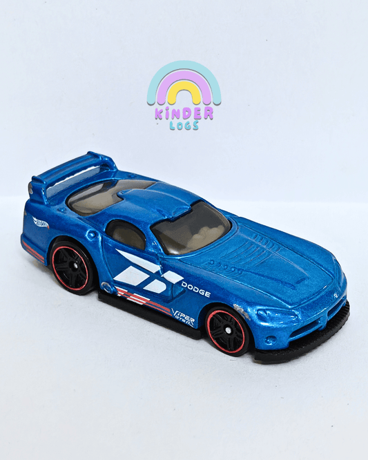 Hot Wheels Dodge Viper GTS - R - Blue (Pre - Owned Car) - Kinder Logs