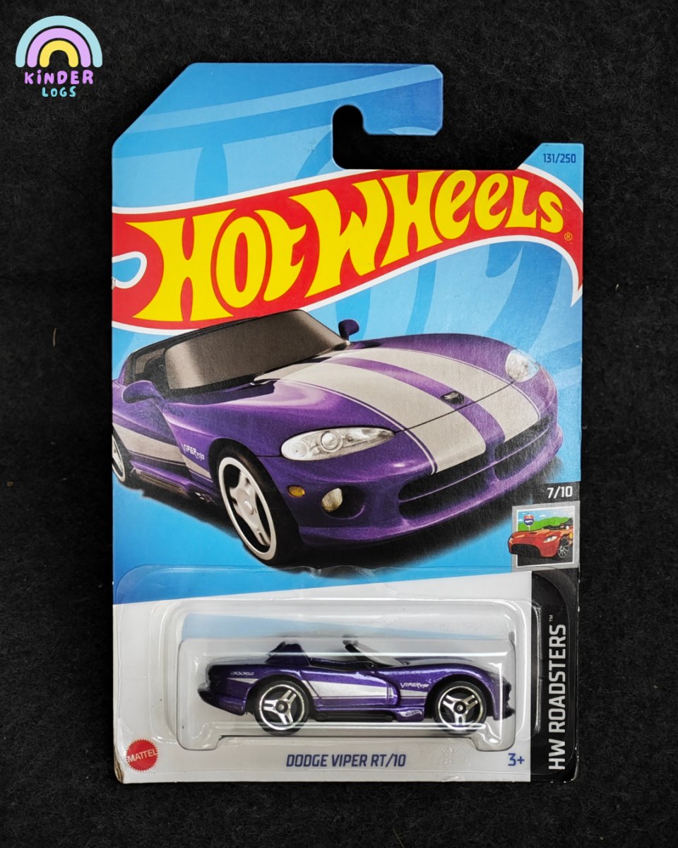 Hot Wheels Dodge Viper RT 10 | HW Roadsters - Kinder Logs