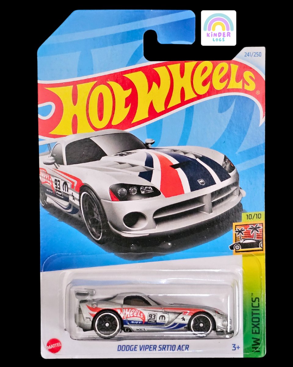 Hot Wheels Dodge Viper GTS 96 - Nouvelle Édition 2025, Bleue, Échelle 1:64, Série Then And Now
