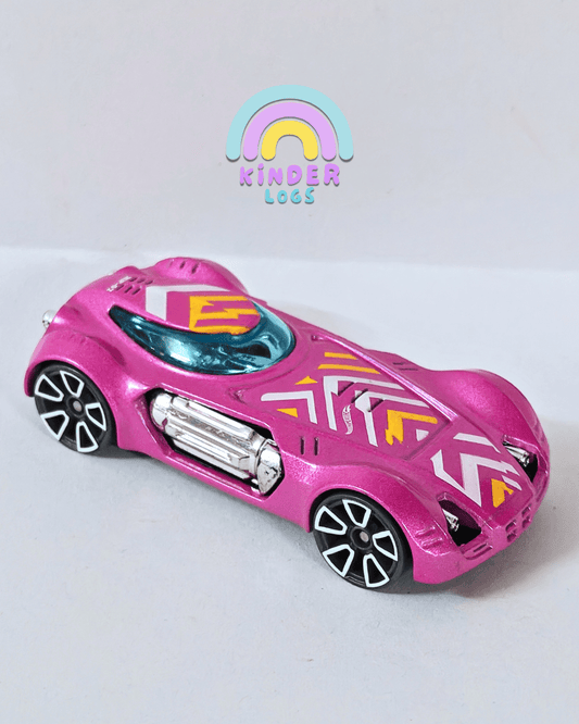 Hot Wheels Dodge XP - 07 - Pink (Uncarded - New) - Kinder Logs