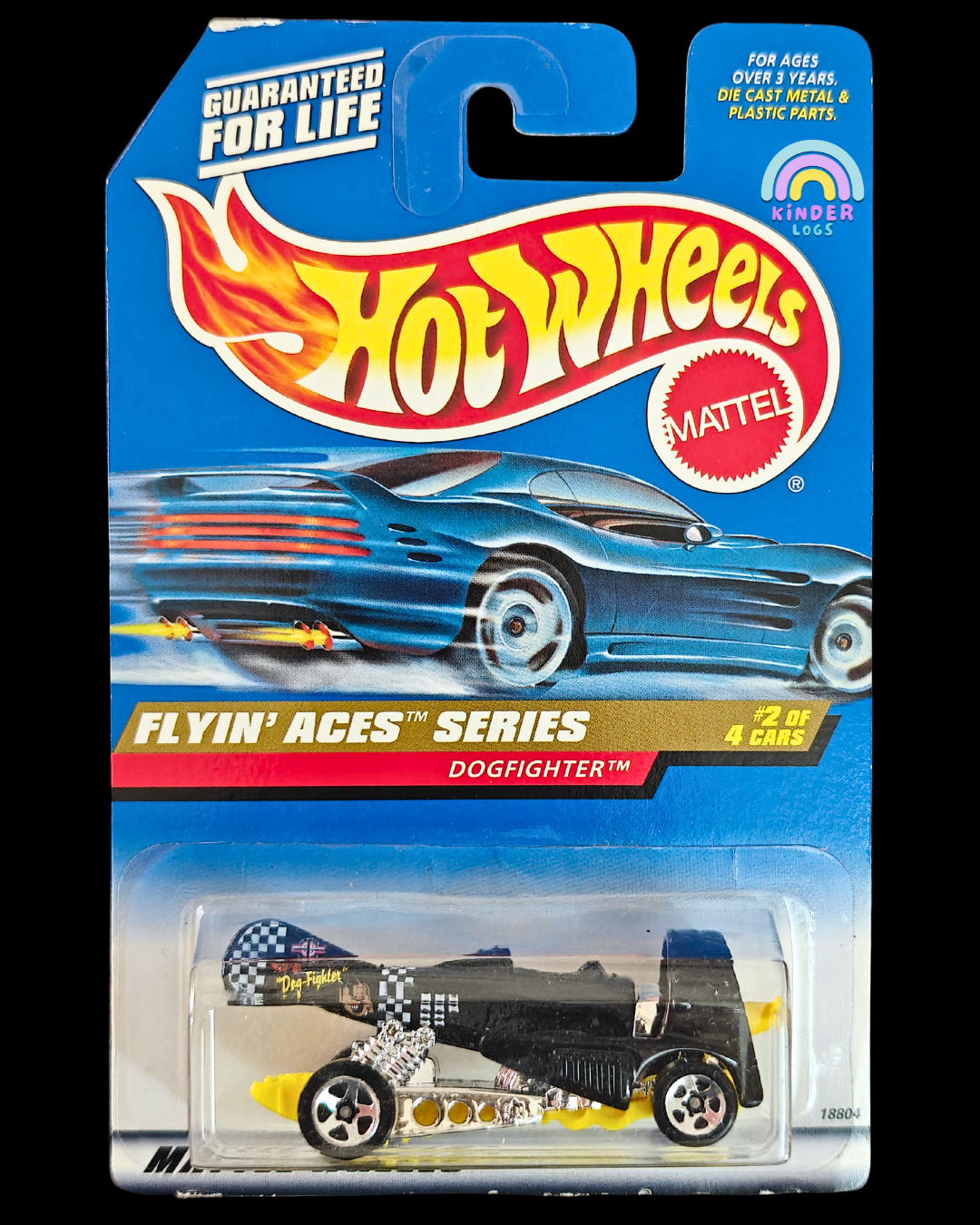 Hot Wheels Dogfighter - Flyin' Aces Series (Imported) - Kinder Logs