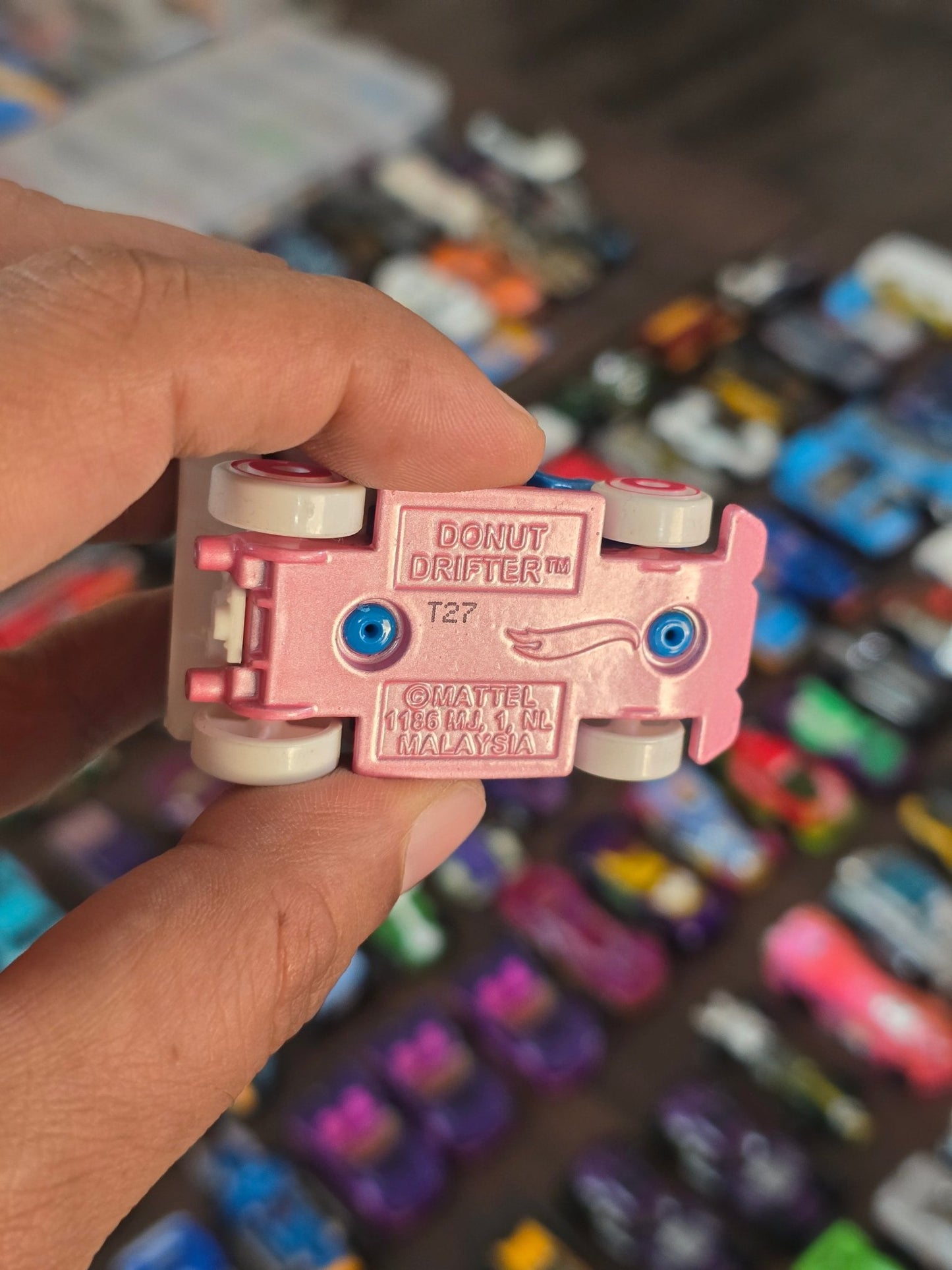 Hot Wheels Donut Drifter - Blue (Uncarded - New) - Kinder Logs